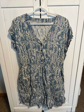 Kavu Women’s Dreamview Dress, Blue, L